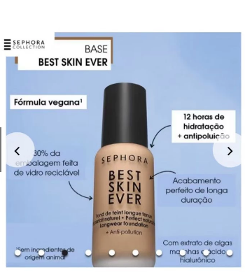 Base Líquida Sephora Collection Best Skin Ever