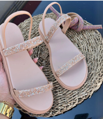 Sandália Rasteirinha Feminina Flat Conforto Verão